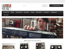 Tablet Screenshot of coollittlemusicshop.com